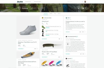 massdrop outdoors community homepage