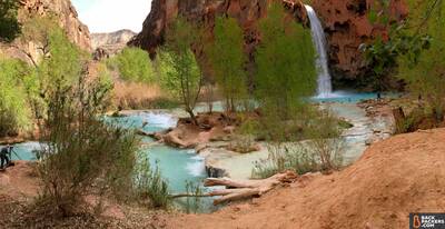 Havasupai Falls Hike in Arizona Wide