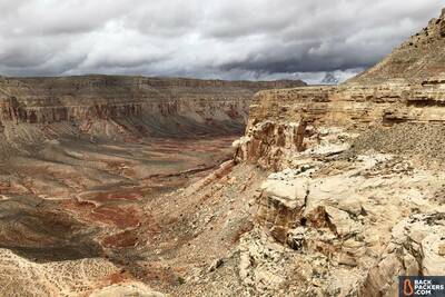 Havasupai Falls Hike in Arizona Hualapai Hilltop First View