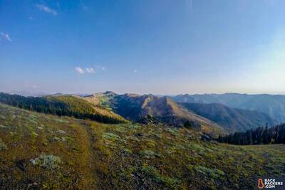 Section Hiking the Pacific Crest Trail marble mountain wilderness