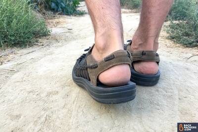 KEEN-Uneek-review-heel-coverage