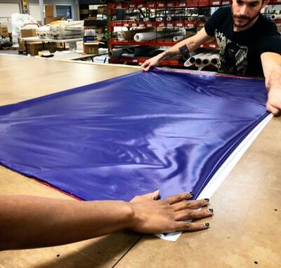 ripstop by the roll folding fabric