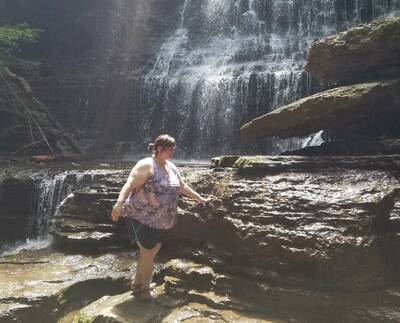 plus size outdoor clothing amy pratt waterfall