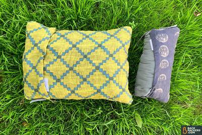 Therm-a-Rest-Compressible-Pillow-review-rolled-up-vs-expanded