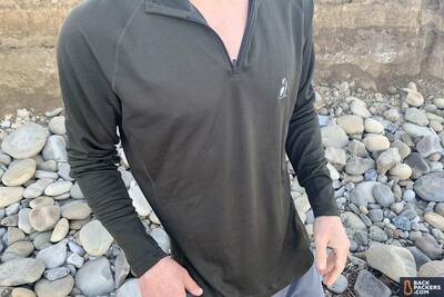 Outdoor_Vitals_DragonWool_hoodie_zipper_and_shoulder_fit