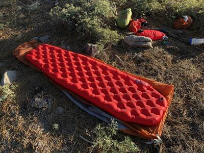 Big Agnes Insulated AXL Air Review fully inflated