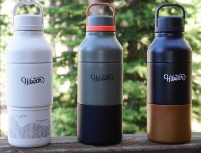 HiBear Design Co all-day adventure flask 3 Colors