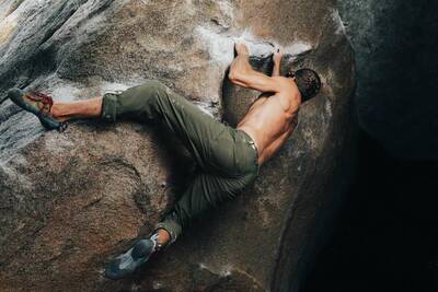 LIVSN EcoTrek Trail pants climbing