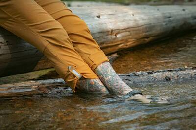 LIVSN EcoTrek Trail pants roll up cuffs