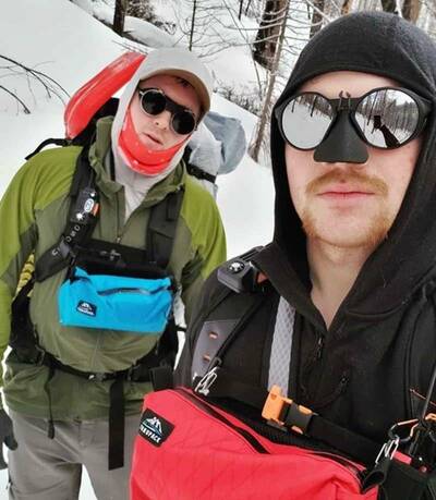 Thrupacks on chest