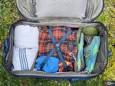 YETI Crossroads Duffel Packed