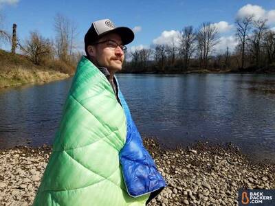 Rumpl NanoLoft Puffy Blanket Cape