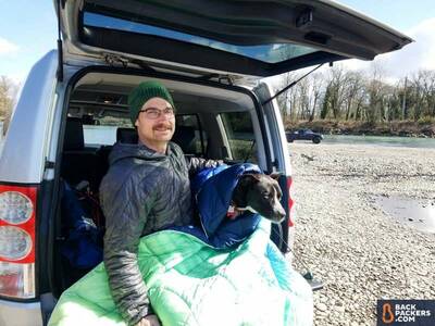 Rumpl NanoLoft Puffy Blanket Tailgate
