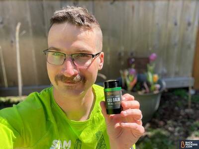 Backpackers Cornbread Hemp CBD Balm