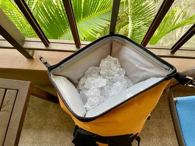Backpack Cooler Ice
