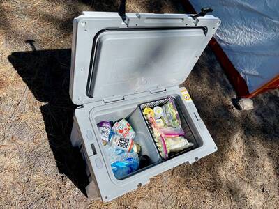 RTIC Cooler Inside