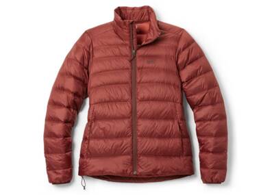 REI's Women's 650 Down Jacket comes in an array of beautiful colors and an inclusive range of sizes.