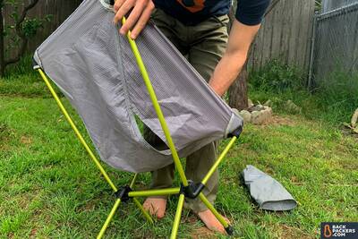 Folding Camping Chair Stool Backpack - Brilliant Promos - Be