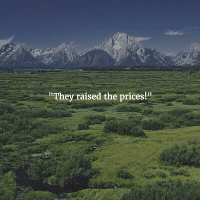 Grand Teton National Park One-Star Yelp Reviews of National Parks