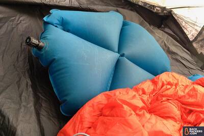 best-backpacking-pillows-Klymit-X-Pillow-in-tent-2