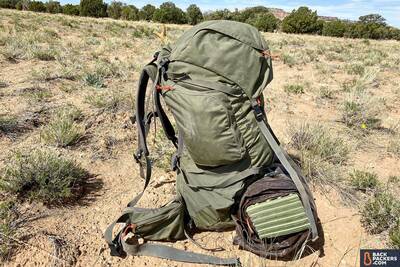 Kelty-Coyote-85-fully-packed-side-view best backpacking backpack