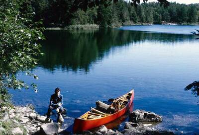 save the boundary waters wooden-canoe