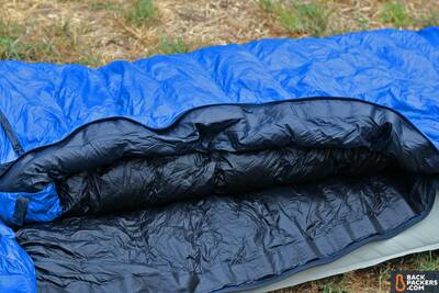 Western-Mountaineering-UltraLite-review-draft-tube