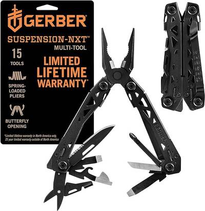 Gerber Gear Suspension-NXT EDC Multitool 15-in-1 Pocket Knife