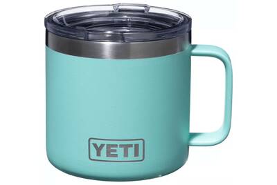 yeti rambler mug seafoam green