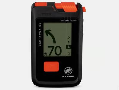 The Mammut Barryvox S2 avalanche transceiver