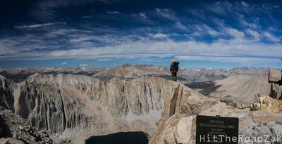 john muir trail in minutes panorama