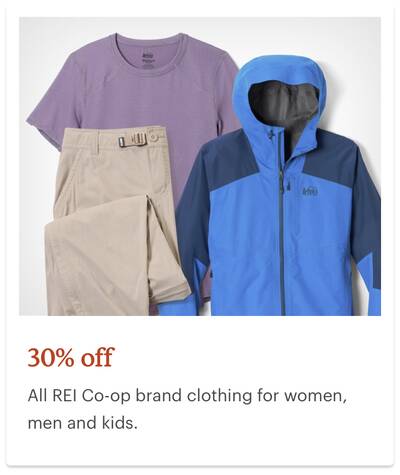 REI Anniversary Sale Co-op