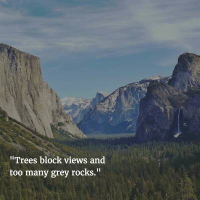 yosemite One-Star Yelp Reviews of National Parks