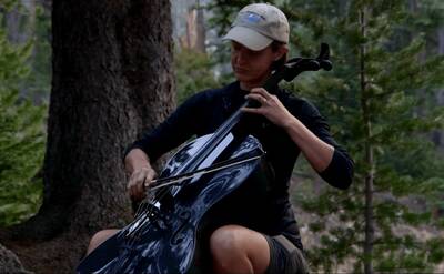 cello on a mountaintop ruth boden ice lake 2