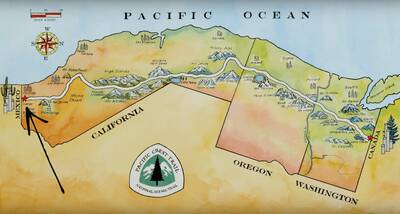 only the essential wild confluence films pacific crest trail map