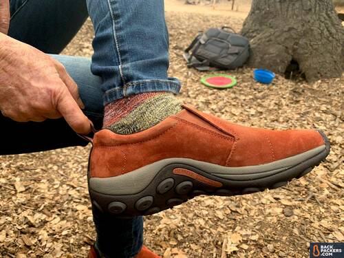 merrell mens jungle slide