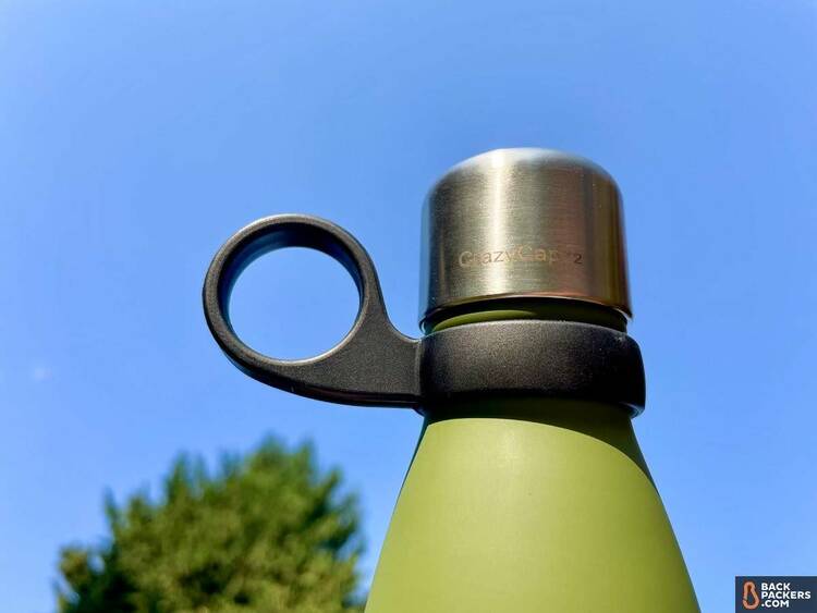 CrazyCap 2: A UV Light Water Purification Bottle to Travel the World With